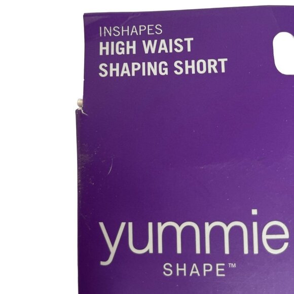 Yummie Shape High Waist Shaping Shorts Shaper Small/Medium Tan New Compression - Picture 3 of 10